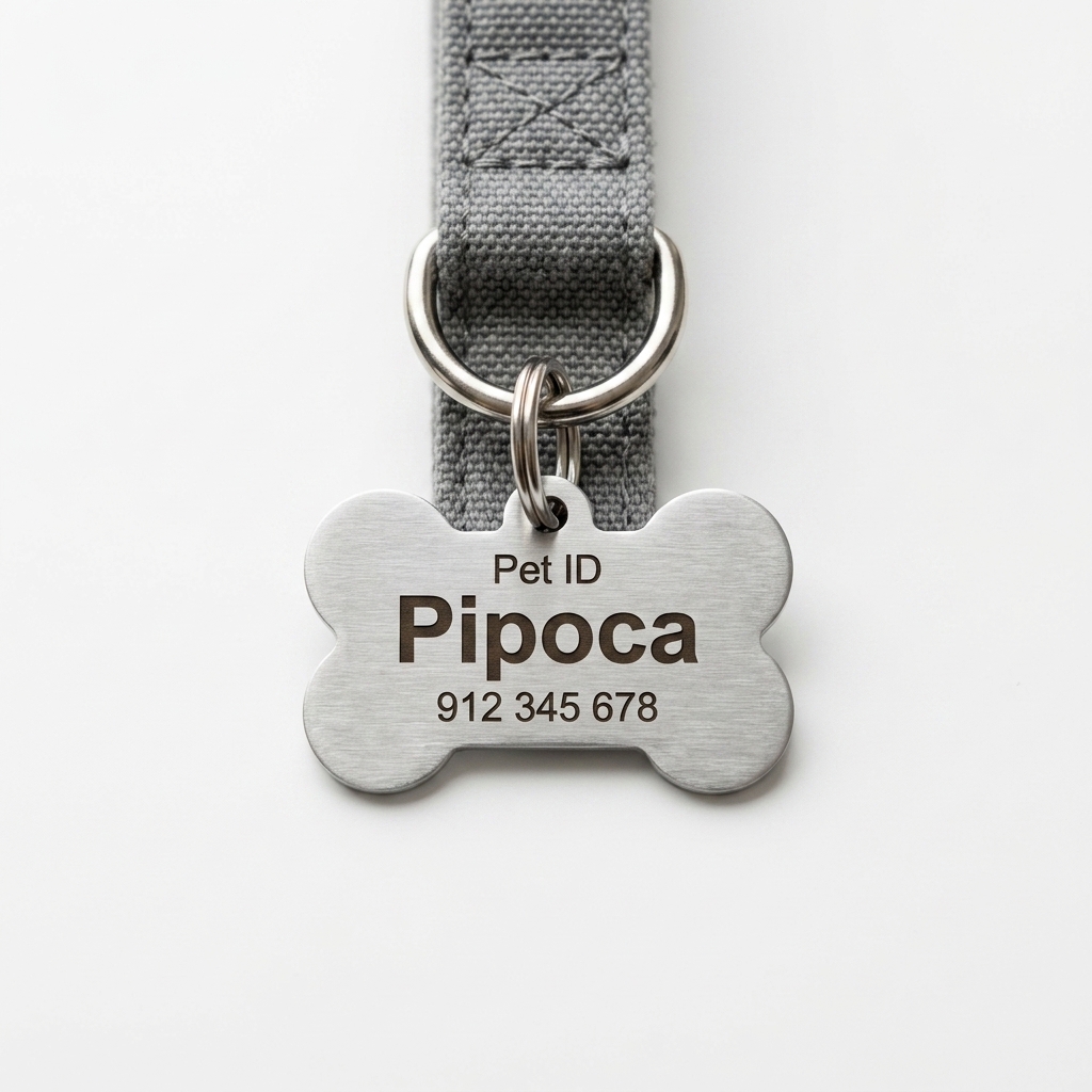 Tag de coleira para animais